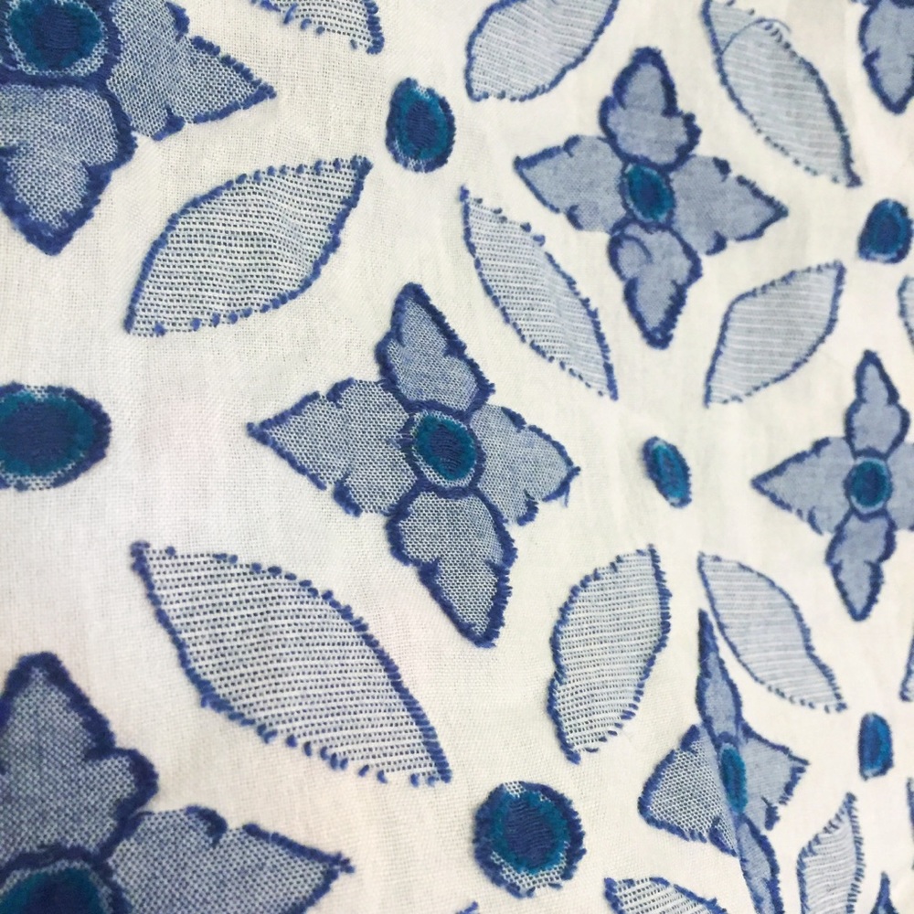 Loft Woven Pattern Top - image 2